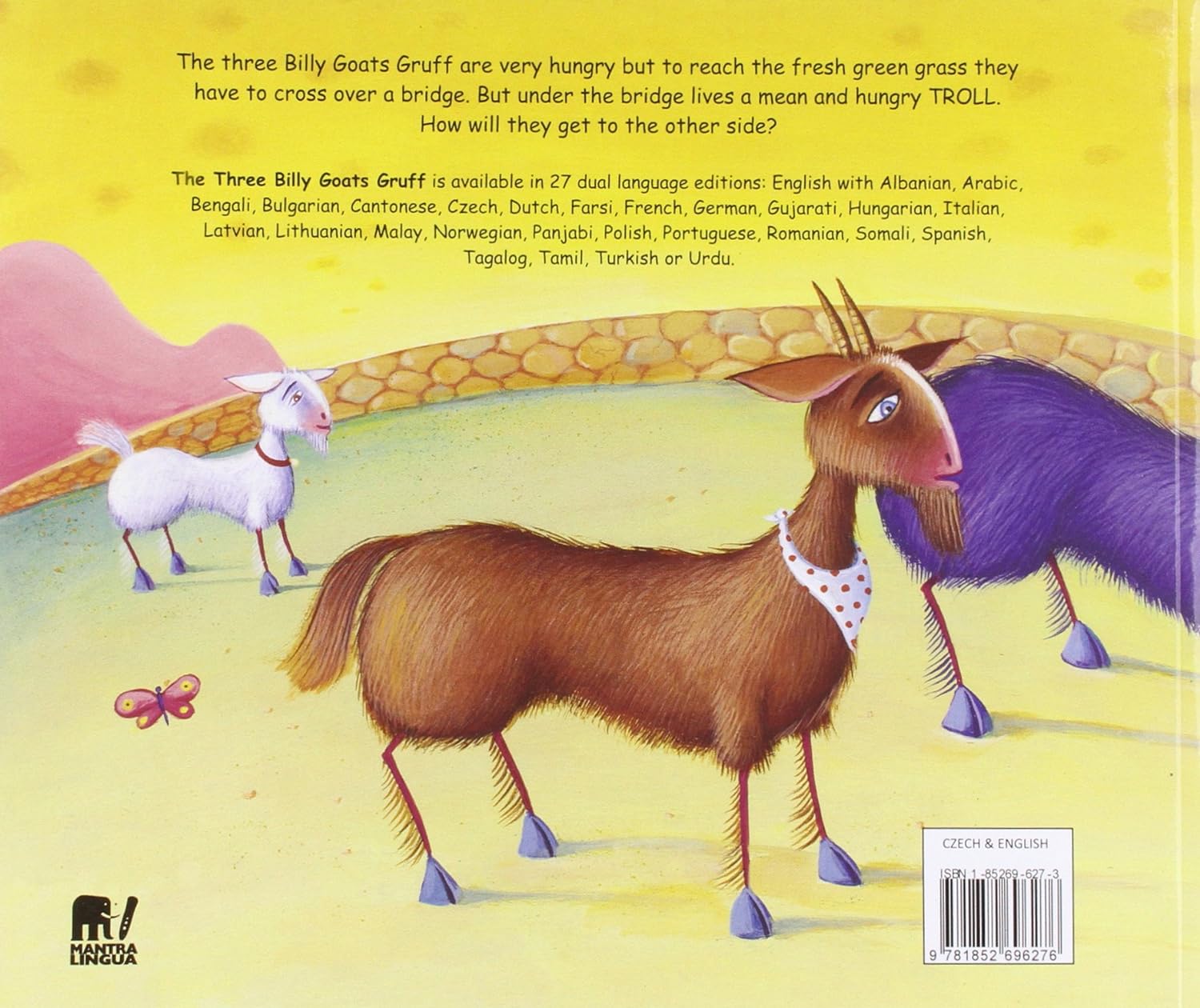 The Three Billy Goats Gruff in Czech and English