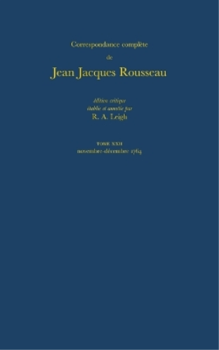Correspondance complète de Rousseau 22