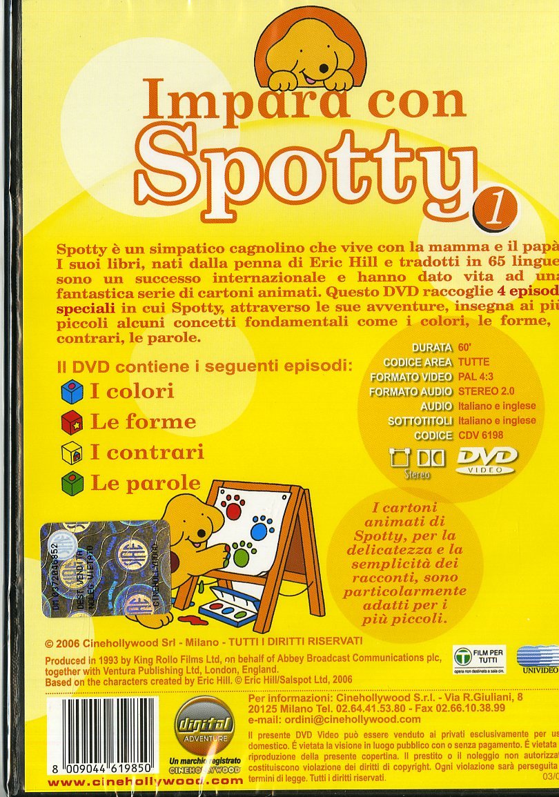 Impara Con Spotty Vol.1