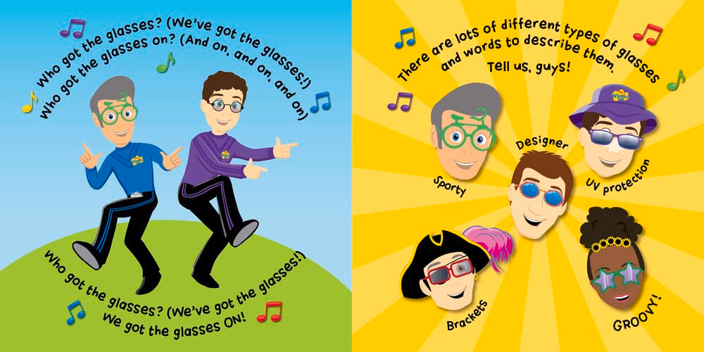 The Wiggles: I've Got My Glasses On! Board Book