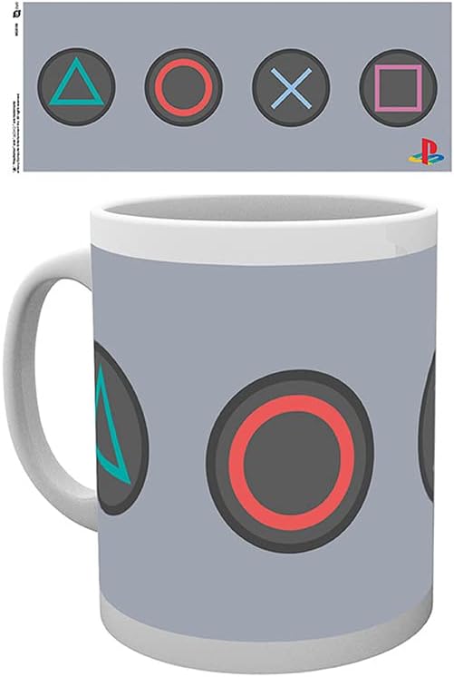 GB eye Playstation Buttons Mug