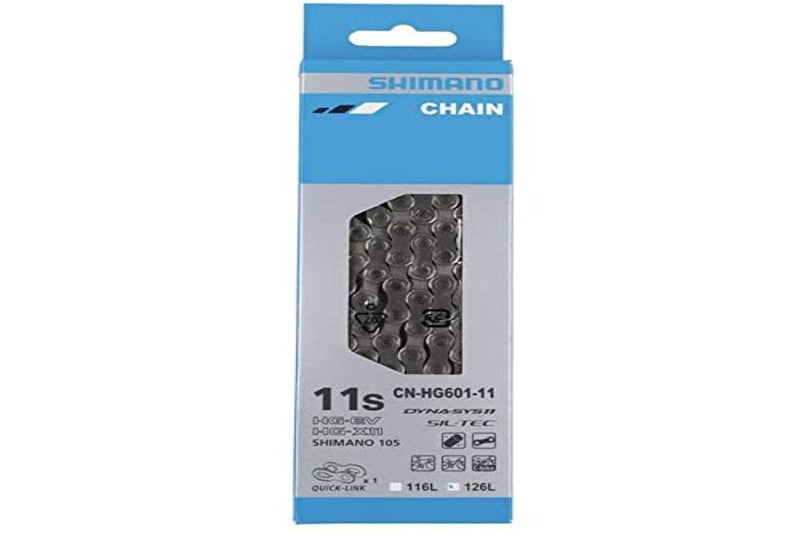 SHIMANO Unisex - Adult I-cnhg60111126q Bicycle Chain Silver 126 Links