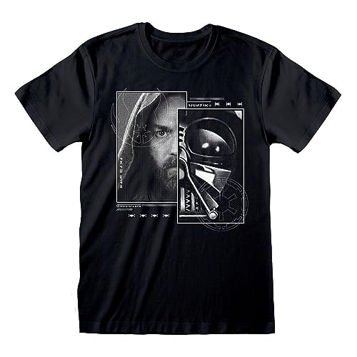 Star Wars: Obi-Wan Kenobi T-Shirt Sketch Face GroB