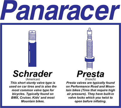 Panaracer Unisex's Premium 700c Inner Tube 35-50C Schrader Valve