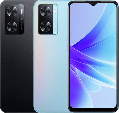 OPPO A57s Smartphone - 16.66 cm (6.56 Inch) LCD Display, 4GB RAM, 128GB Internal Memory, 50 Megapixel Dual Camera, 5000 mAh Battery, Starry Black