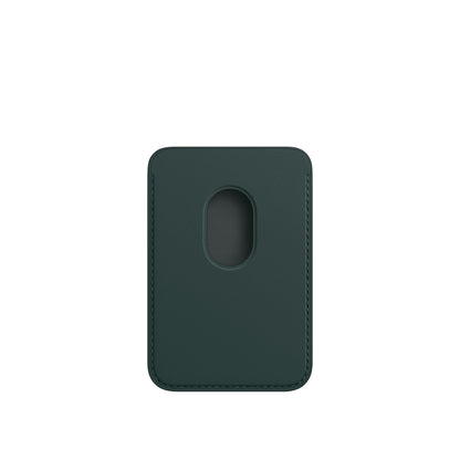 Apple - Wallet For Mobile Phone / Credit Card - With Magsafe - Leather - Forest Green - For Iphone 12, 13, 14