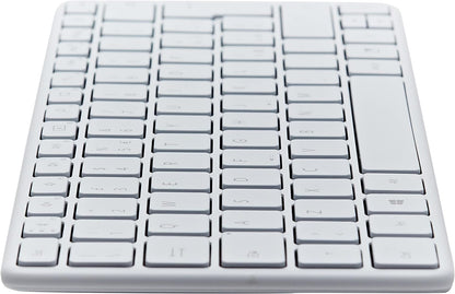 Designer Compact Keyboard Argento