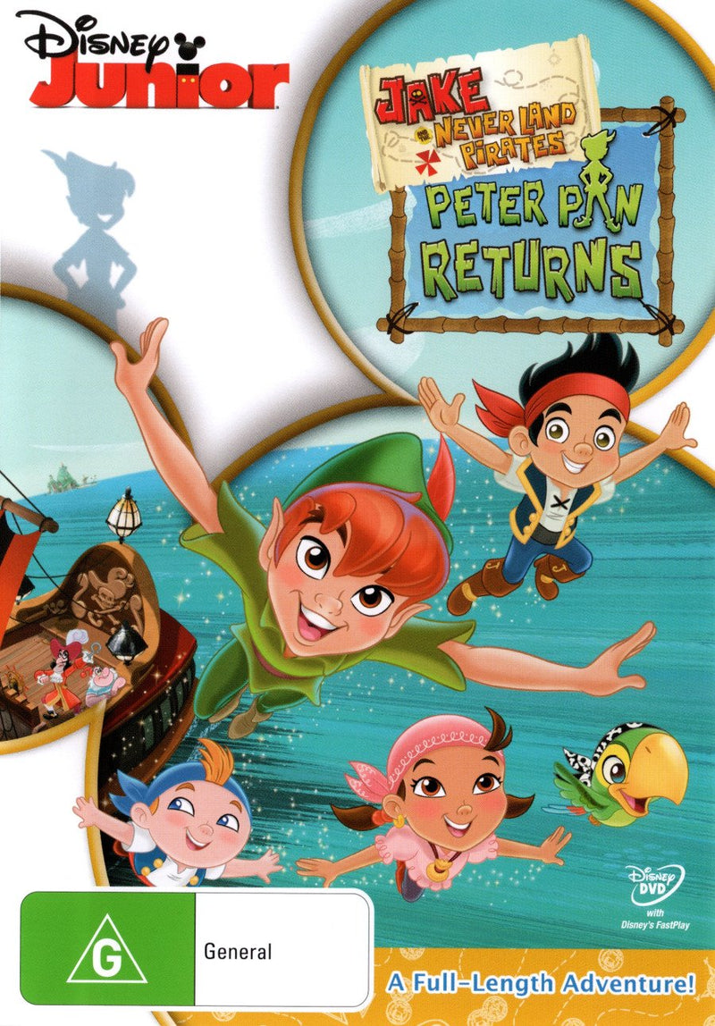 Jake and the Never Land Pirates Peter Pan Returns! | NON-USA Format | PAL | Region 4 Import - Australia