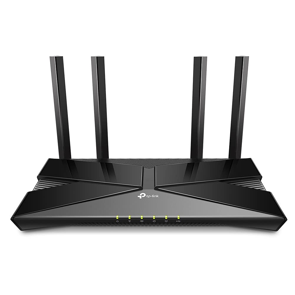 TP-Link Archer AX50 wireless router Gigabit Ethernet Dual-band (2.4 GHz / 5 GHz) Black