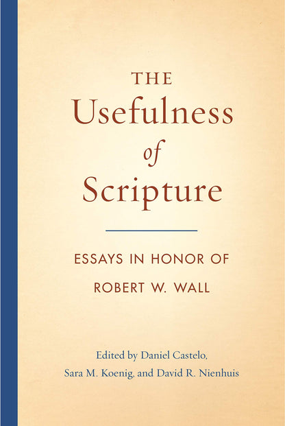 The Usefulness of Scripture