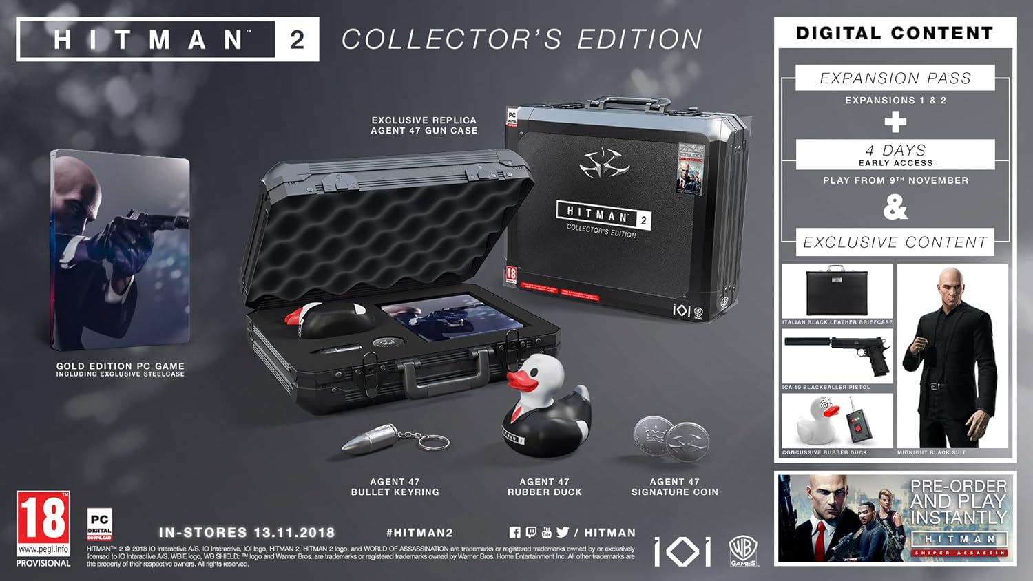 Hitman 2 Collectors Edition (PC DVD)