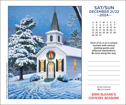 John Sloane's Country Seasons 2024 Day-to-Day Calendar