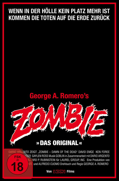 Zombie - Dawn of the Dead - Retro-VHS-Edition A (4K Ultra-HD) (+ 3 Blu-rays)