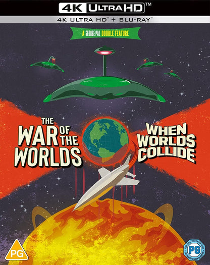 The War of the Worlds (1953) 4K UHD + When Worlds Collide BD