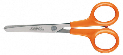 Fiskars Hobby Scissors, Length: 13 cm, For Right- and Left-handed Users, Stainless Steel Blade/Plastic Handles, Orange, Classic, 1005154 Length: 13 cm Right- / and left-handed