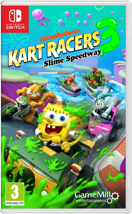 NICKELODEON KART RACERS 3 SLIME SPEEDWAY