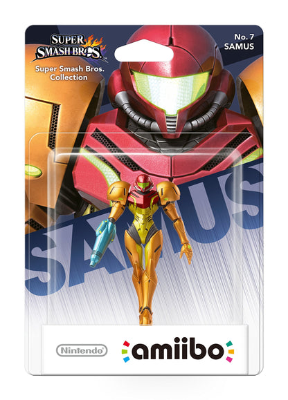 Samus No.7 amiibo (Nintendo Wii U/3DS) No.07 amiibo Smash Samus
