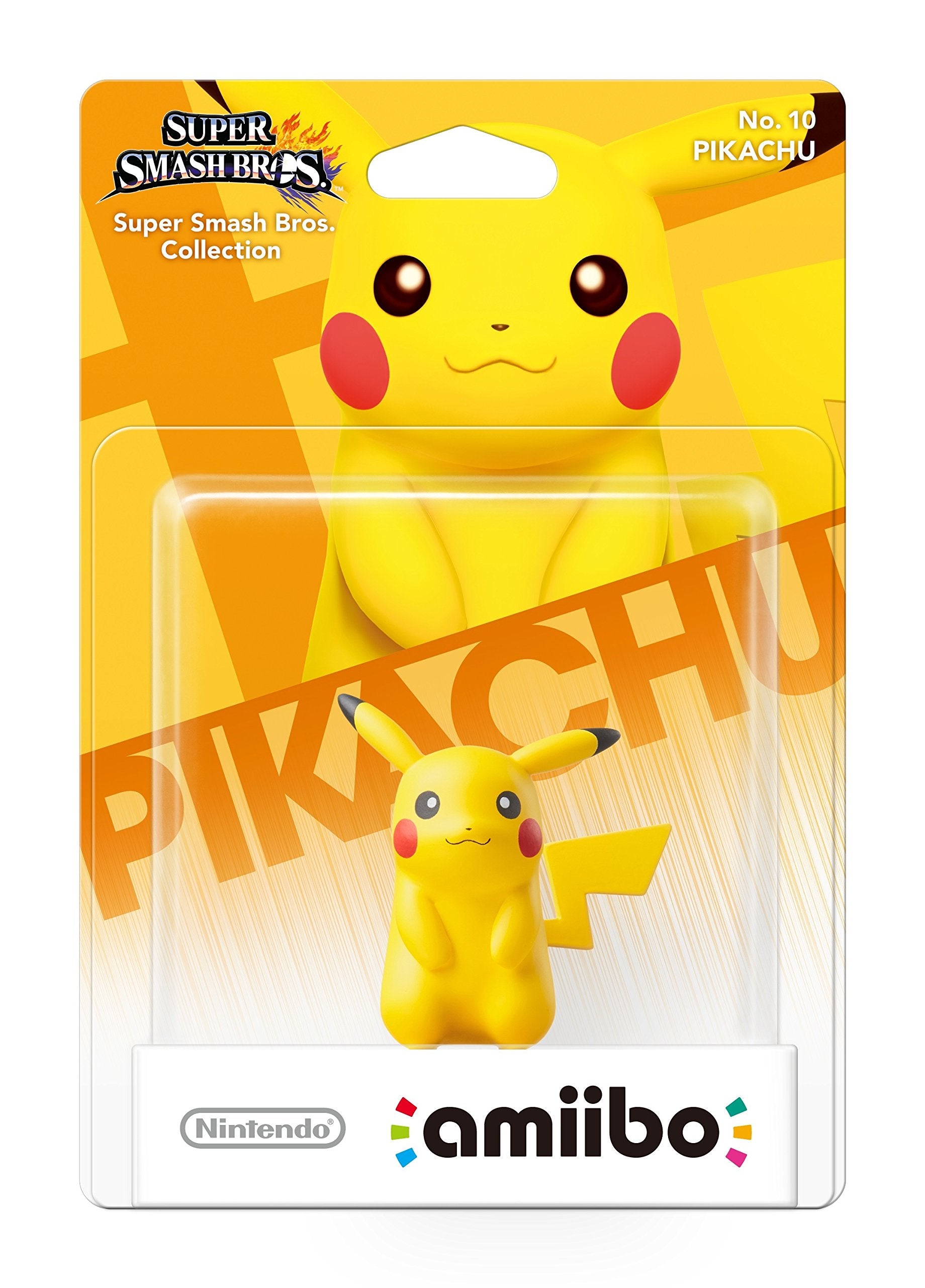 Pikachu No.10 amiibo (Nintendo Wii U/3DS) No.10 Smash Pikachu