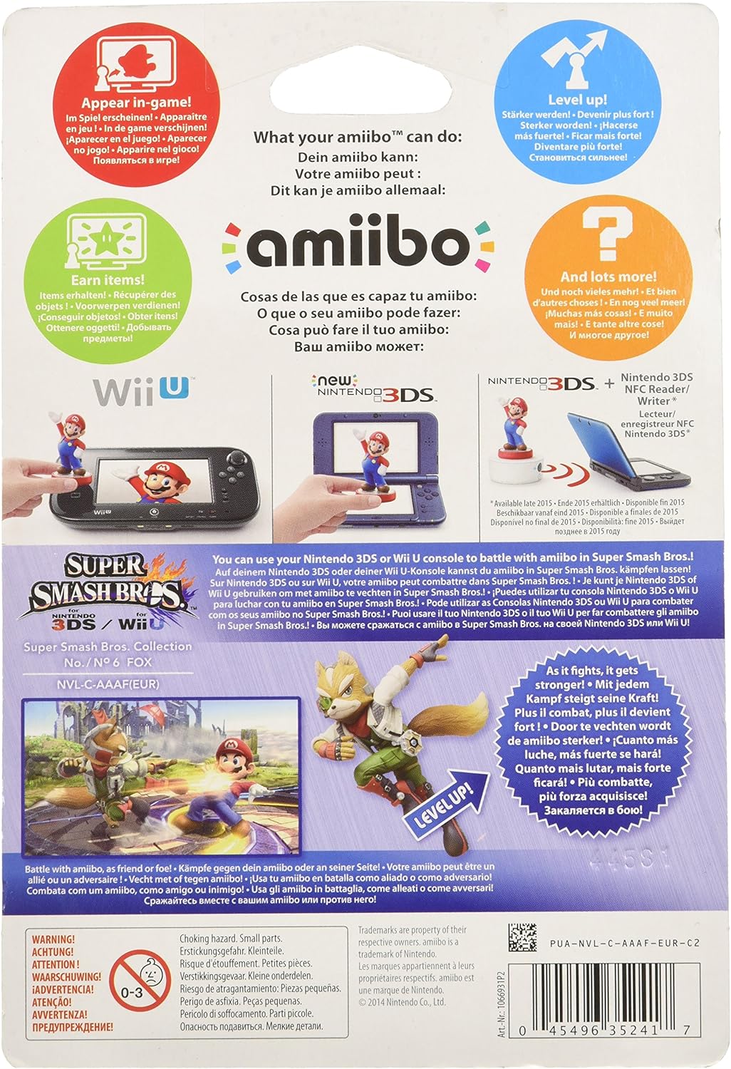 amiibo Smash Fox Figur