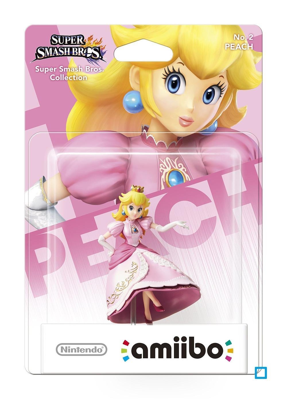 Peach No.2 amiibo (Nintendo Wii U/3DS) No.02 Smash Peach