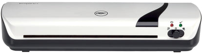 GBC Inspire+/Rexel Style A4 Laminator, Laminating Machine with Starter Pack of Pouches, White (2104511