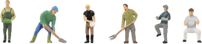 Faller 151643 Farmers, multicoloured, 1:87