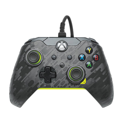 PDP Wired Video Game Controller Electric Carbon for Xbox Series X|S, Gamepad, Xbox One, Officially Licensed