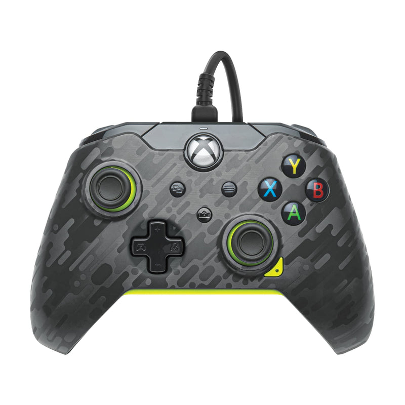 PDP Wired Video Game Controller Electric Carbon for Xbox Series X|S, Gamepad, Xbox One, Officially Licensed