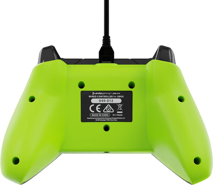 PDP Wired Video Game Controller Electric Carbon for Xbox Series X|S, Gamepad, Xbox One, Officially Licensed