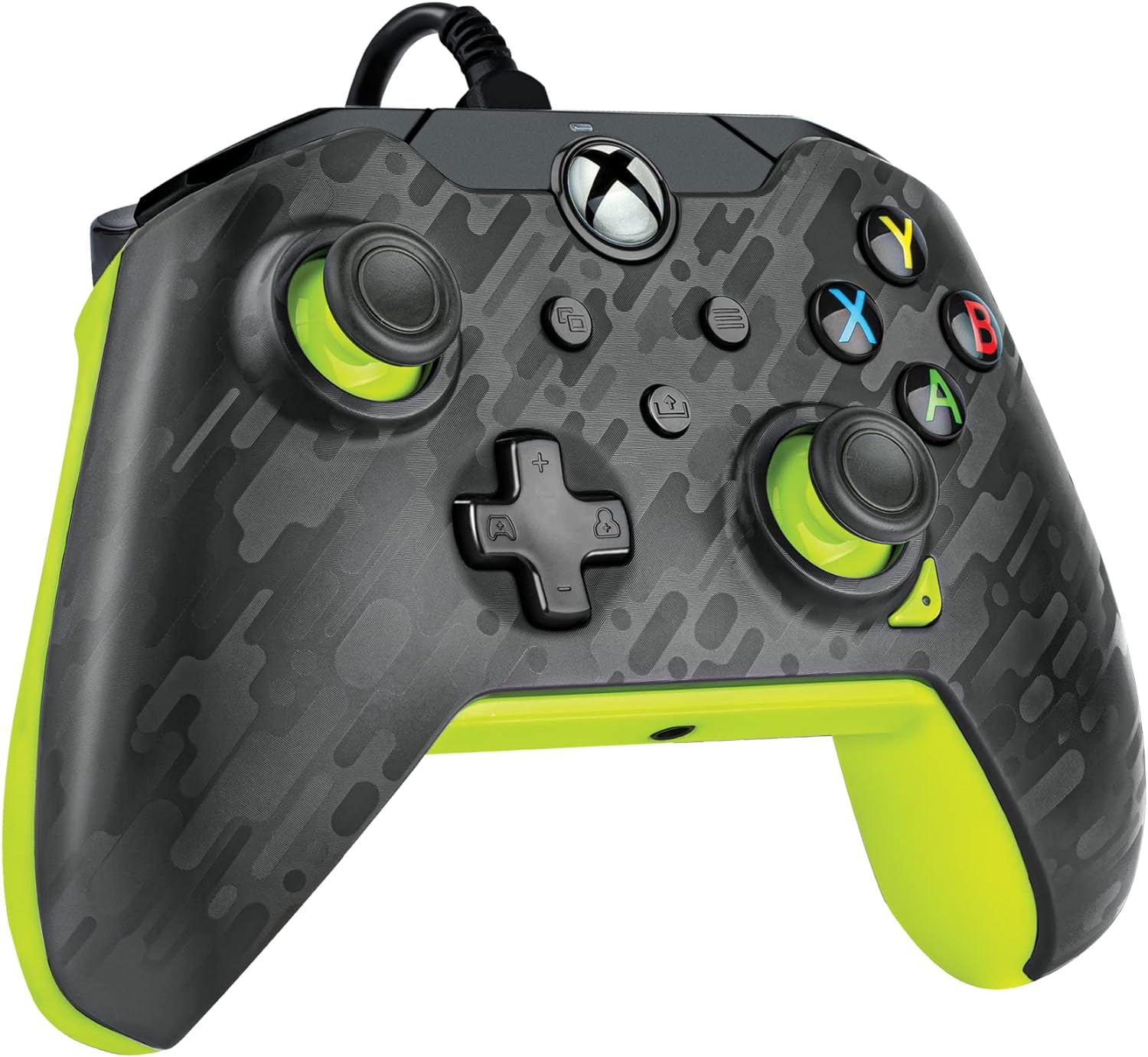 PDP Wired Video Game Controller Electric Carbon for Xbox Series X|S, Gamepad, Xbox One, Officially Licensed