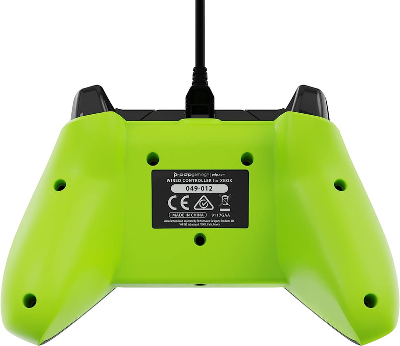 PDP Wired Video Game Controller Electric Carbon for Xbox Series X|S, Gamepad, Xbox One, Officially Licensed