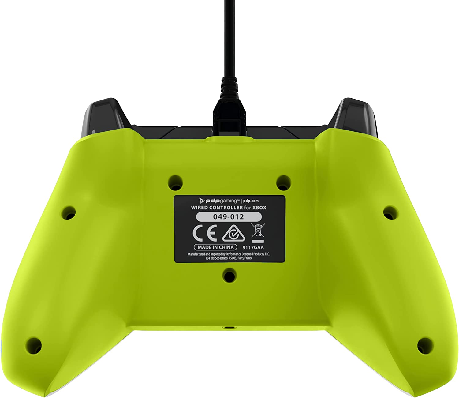 PDP Wired Controller Electric White for Xbox Series X|S, Gamepad, Wired Video Game Controller, Gaming Controller, Xbox One, Officially Licensed - Xbox Series X