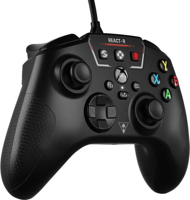 Turtle Beach React-R Controller Black - Xbox Series X|S, Xbox One and PC React-R Single React-R Black