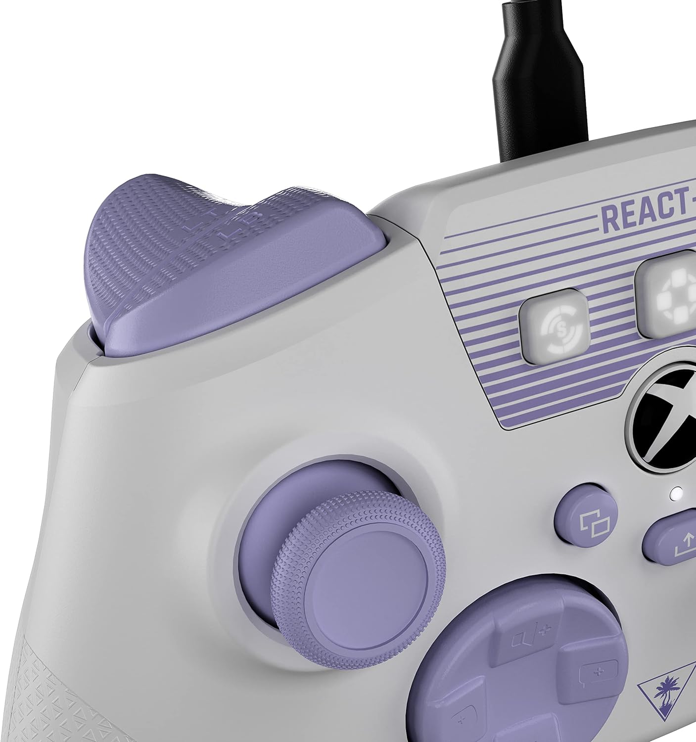 Turtle Beach React-R Controller White/Purple - Xbox Series X|S, Xbox One and PC React-R Reac-R White