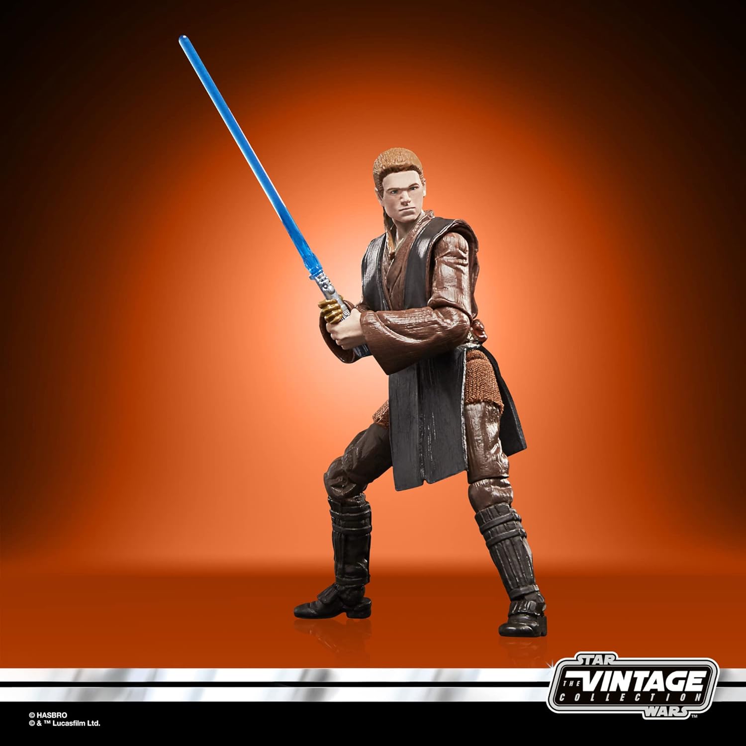 Star Wars Hasbro The Vintage Collection Anakin Skywalker (Padawan) Toy, 9.5-cm-Scale Attack of the Clones Figure, Multicolor (F5633)