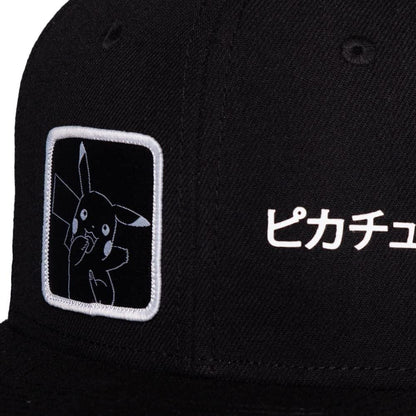 Pokémon Snapback Cap Pikachu Black (Unisex