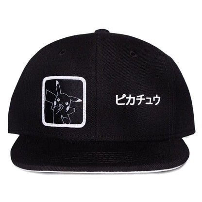 Pokémon Snapback Cap Pikachu Black (Unisex