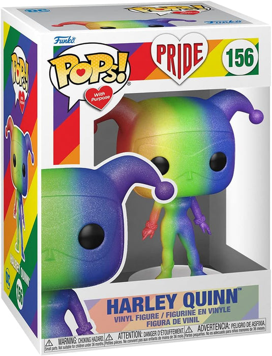 Funko Pop! Heroes: DC Pride - Harley Quinn - DC Comics - Figura de Vinilo Coleccionable - Idea de Regalo- Mercancia Oficial - Juguetes para Niños y Adultos - Comic Books Fans