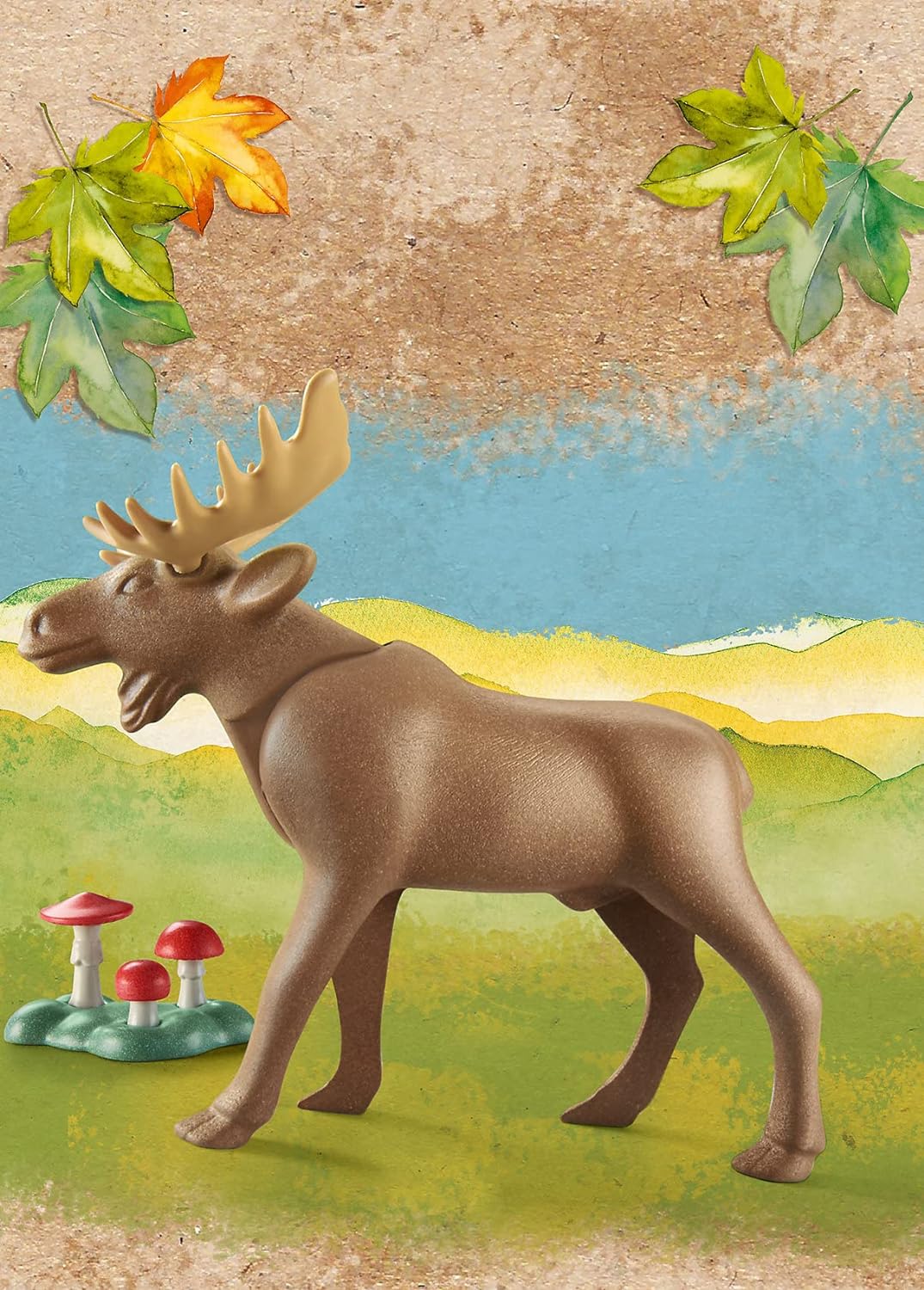 Playmobil 71052 Wiltopia Moose, Animal Toy, Sustainable Toys, Fun Imaginative Role-Play, PlaySets Suitable for Children Ages 4+
