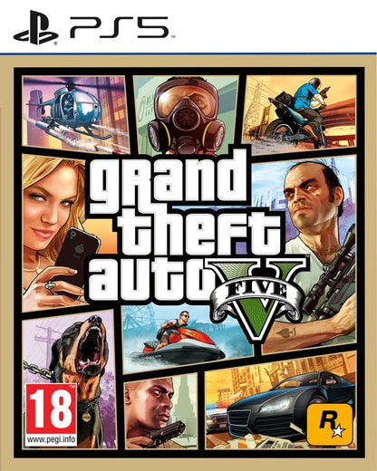 GTA 5 - Grand Theft Auto V für PS5 (100% UNCUT) (Deutsche Verpackung