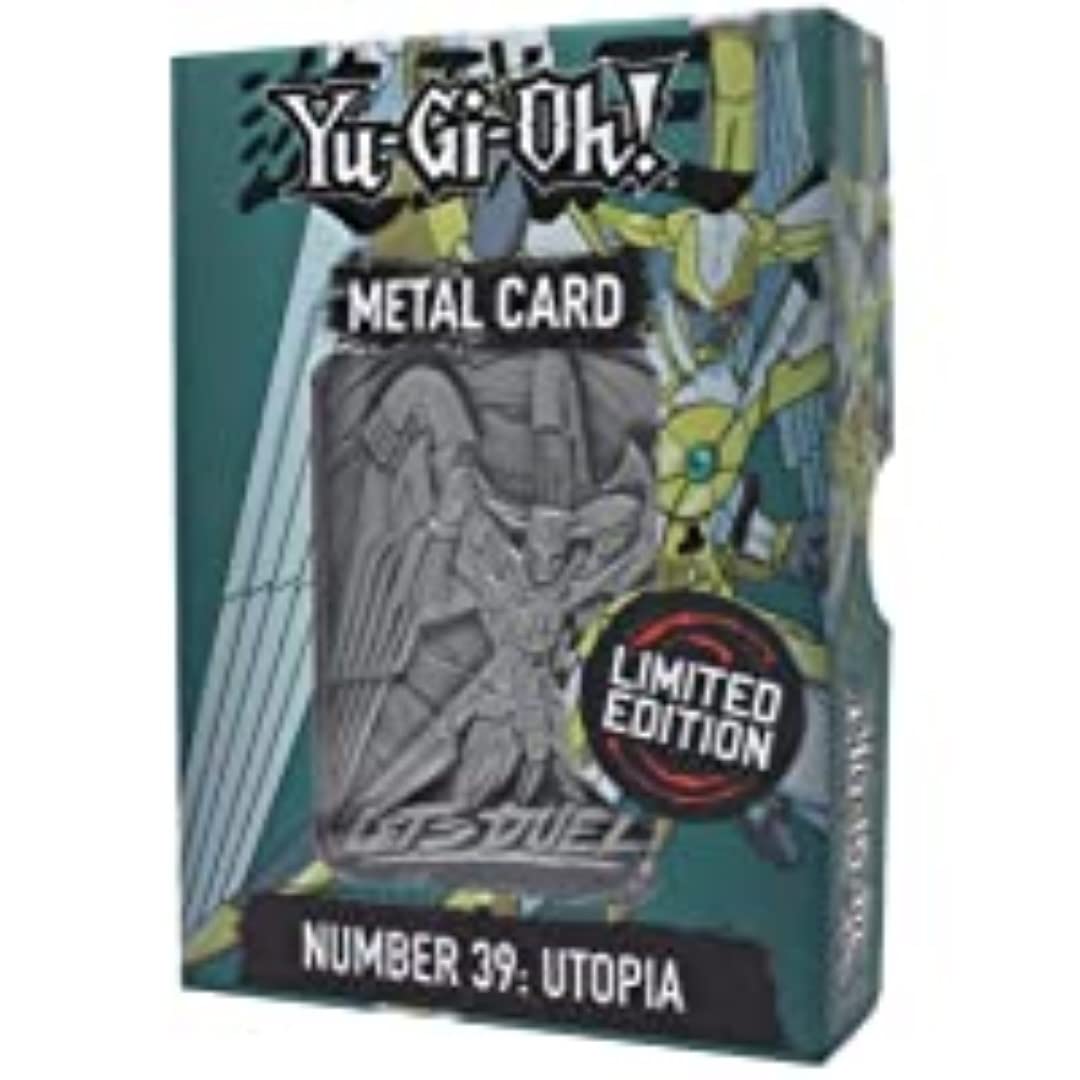 FANATTIK KON-YGO46 Yu-Gi-Oh Replica Card Number 39 Utopia Limited Edition, Black