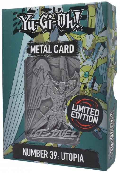 FANATTIK KON-YGO46 Yu-Gi-Oh Replica Card Number 39 Utopia Limited Edition, Black