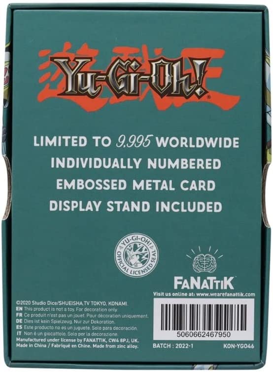 FANATTIK KON-YGO46 Yu-Gi-Oh Replica Card Number 39 Utopia Limited Edition, Black