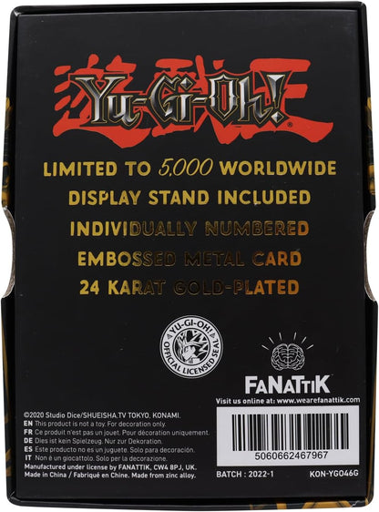 FANATTIK Kon-Ygo46G Yu-Gi-Oh Ingot Utopia Limited Edition (Gold Plated), Black