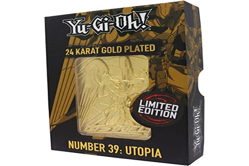 FANATTIK Kon-Ygo46G Yu-Gi-Oh Ingot Utopia Limited Edition (Gold Plated), Black