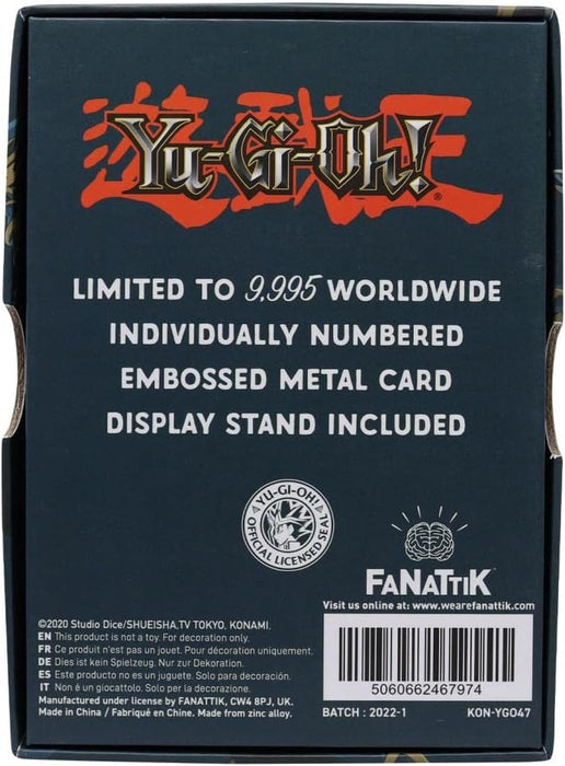 Fanattik YU-GI-OH! - Dark Paladin - Carte en Métal Collector