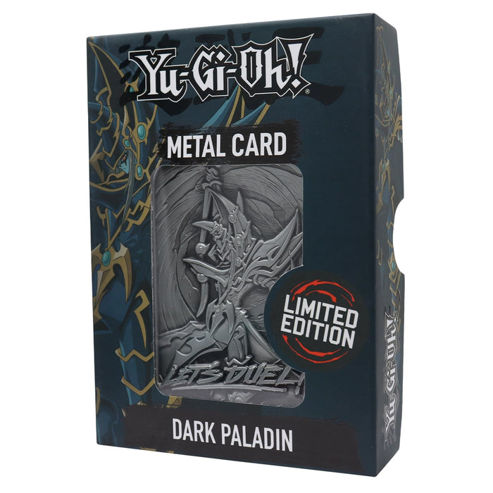 Fanattik YU-GI-OH! - Dark Paladin - Carte en Métal Collector