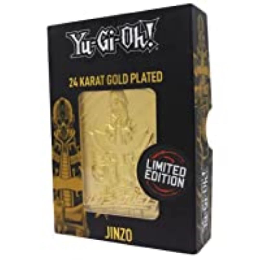 Yu-Gi-Oh! Carta 3D Placcata in Oro 24 Carati - Jinzo (Edizione Limitata