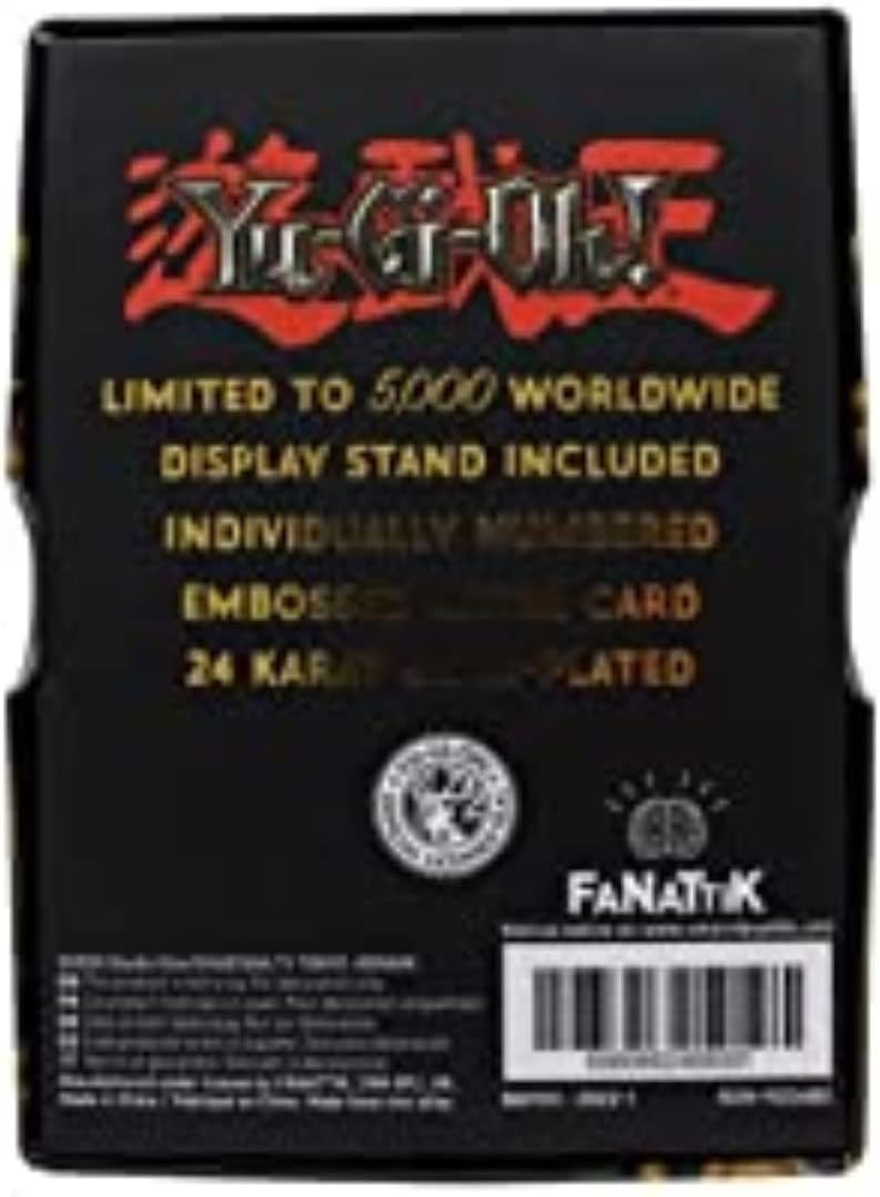 Yu-Gi-Oh! Carta 3D Placcata in Oro 24 Carati - Jinzo (Edizione Limitata