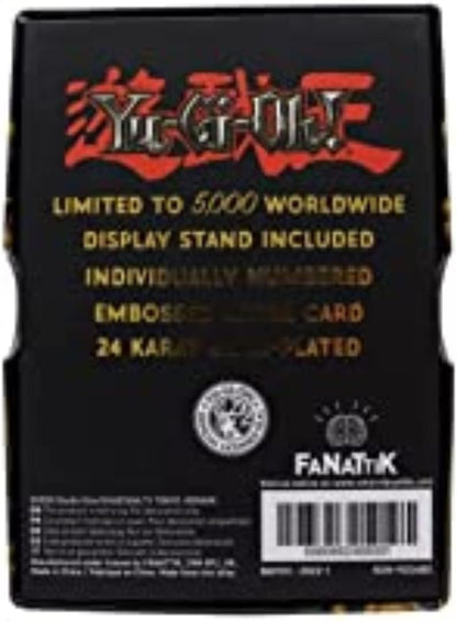 Yu-Gi-Oh! Carta 3D Placcata in Oro 24 Carati - Jinzo (Edizione Limitata